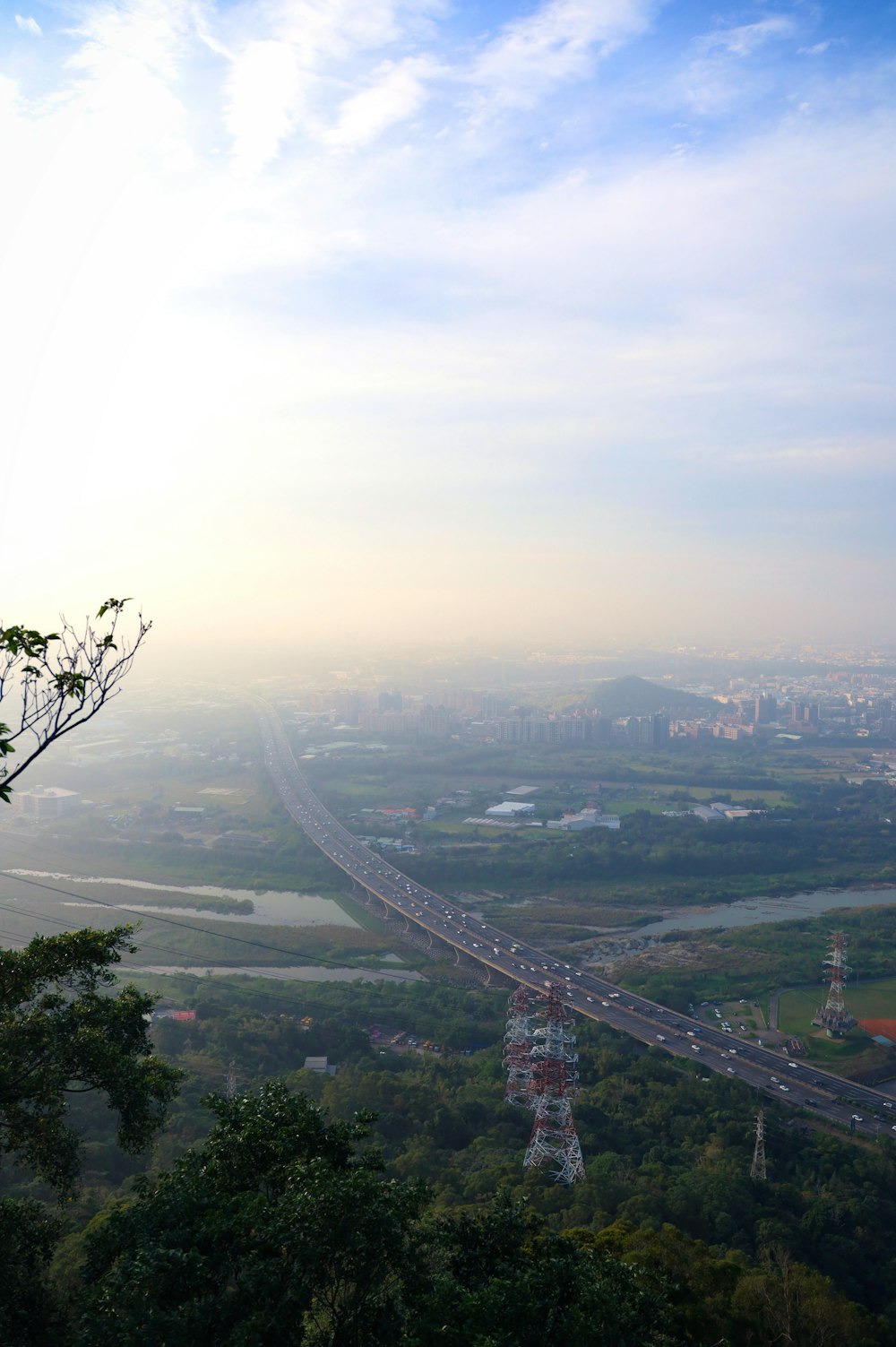 aerial view of city during daytime