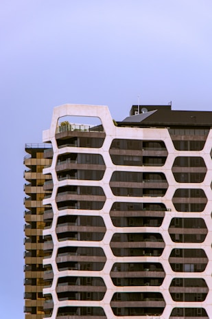 A beautifully designed commercial building completed by Zohas Developers.