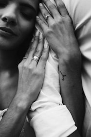 Couple sitting together in therapy session, working on connection