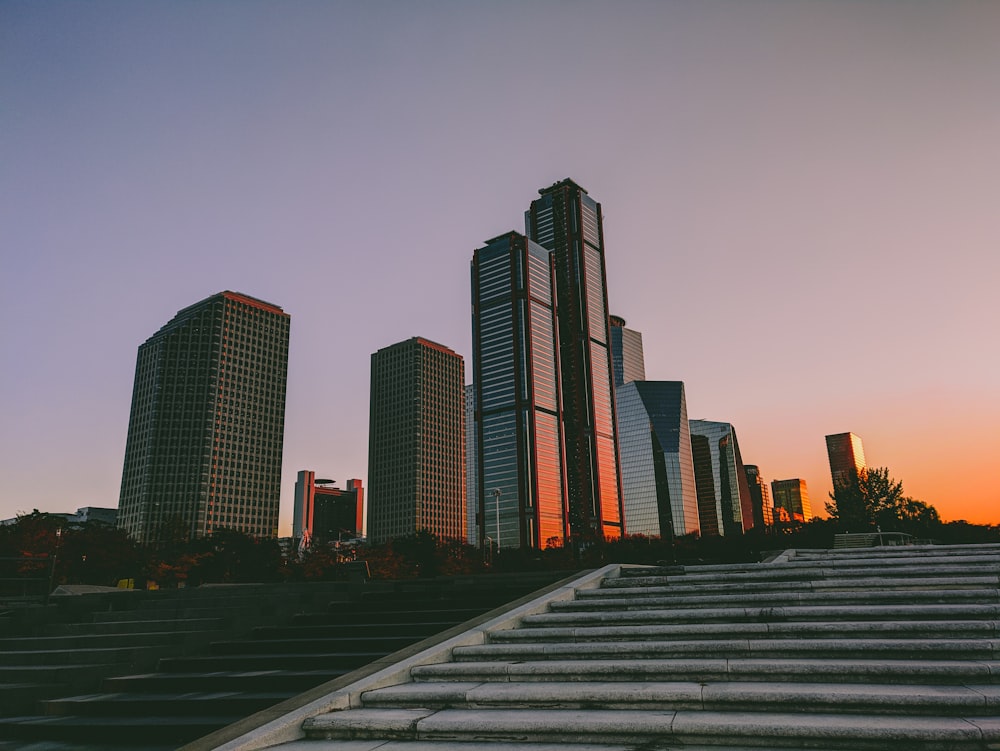 city skyline under blue sky during daytime