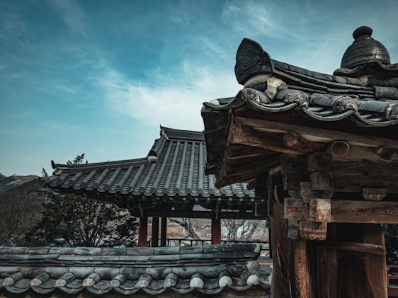 A skilled architect reviewing traditional Tamil architectural blueprints with a backdrop of a partially constructed home in Tiruvannamalai.