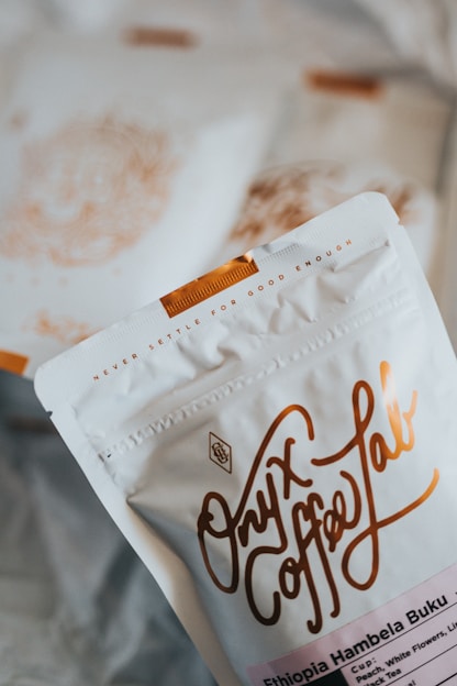 white and orange plastic pack