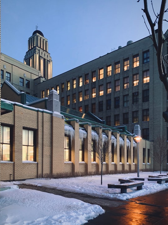 brown concrete building during daytime in Université de Montréal Canada