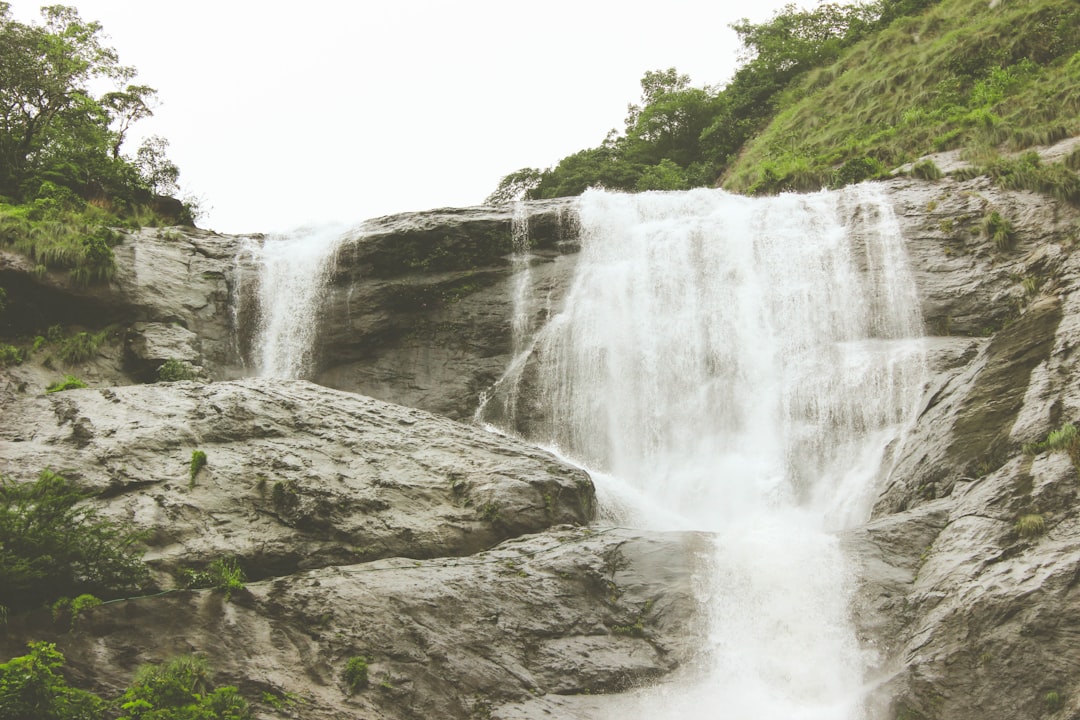 Waterfall photo spot Thenmala Reserve Forest. Kerala