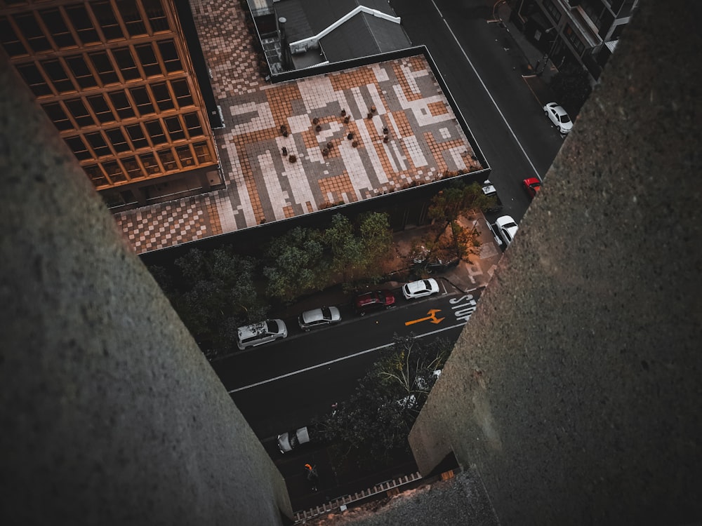 brown and white concrete building