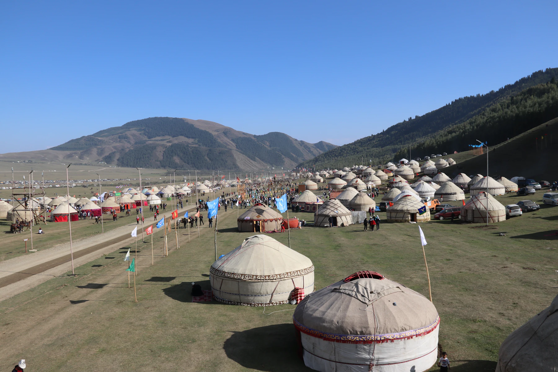Kyrgyzstan — Issyk-Kul Lake, Ala Archa National Park, Osh Bazaar