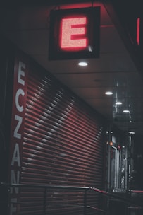 red and white love neon sign
