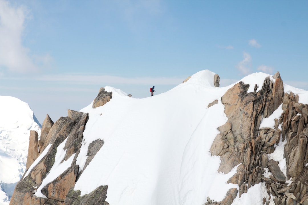 Glacial landform photo spot Aiguille du Midi Mont Blanc massif