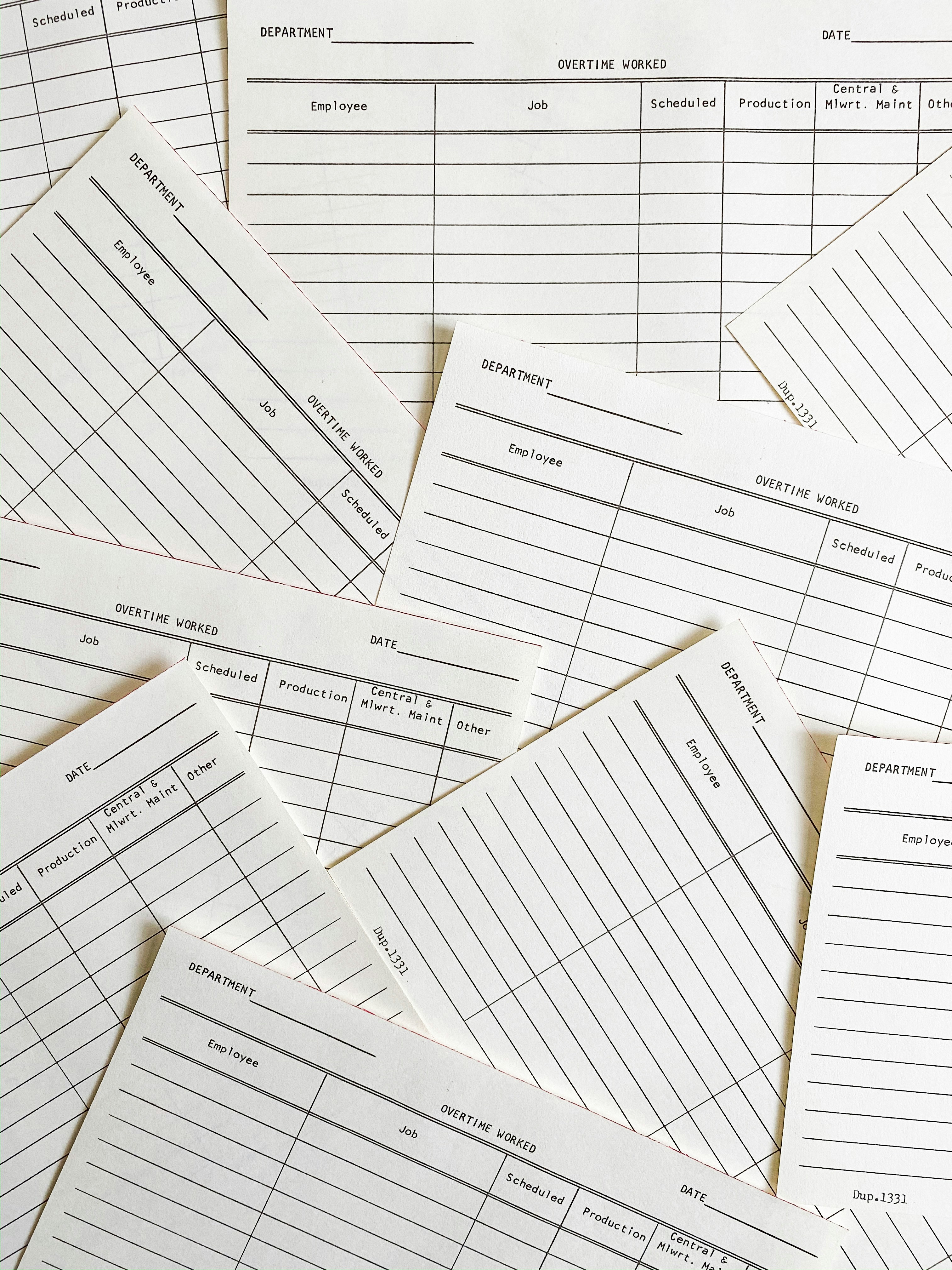 white printer paper on white surface