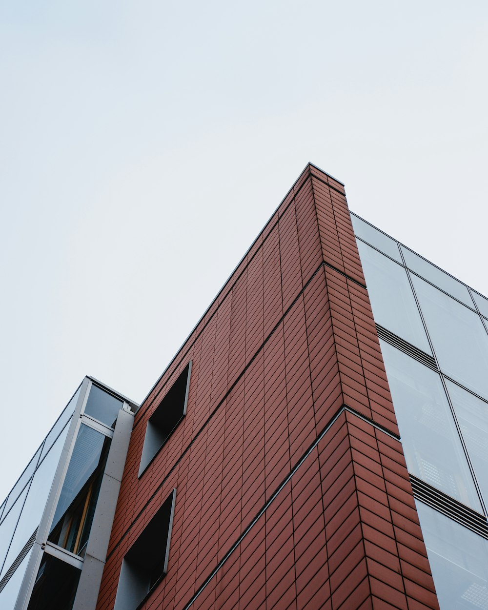 red and brown concrete building