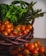 A vibrant image of sun-dried tomatoes in a rustic setting.
