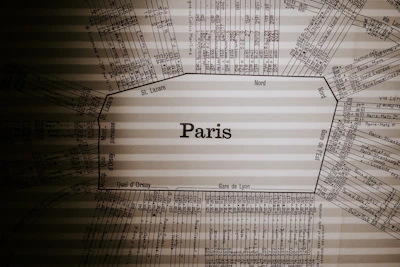 Vintage train ticket from Dijon to Paris, evoking the mystery of Augustin Le Prince’s disappearance.