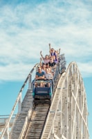 people on blue and white ship during daytime