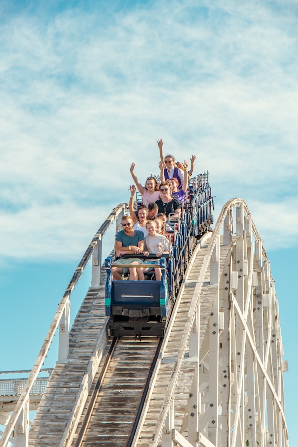 people on blue and white ship during daytimeby Mitchell Luo