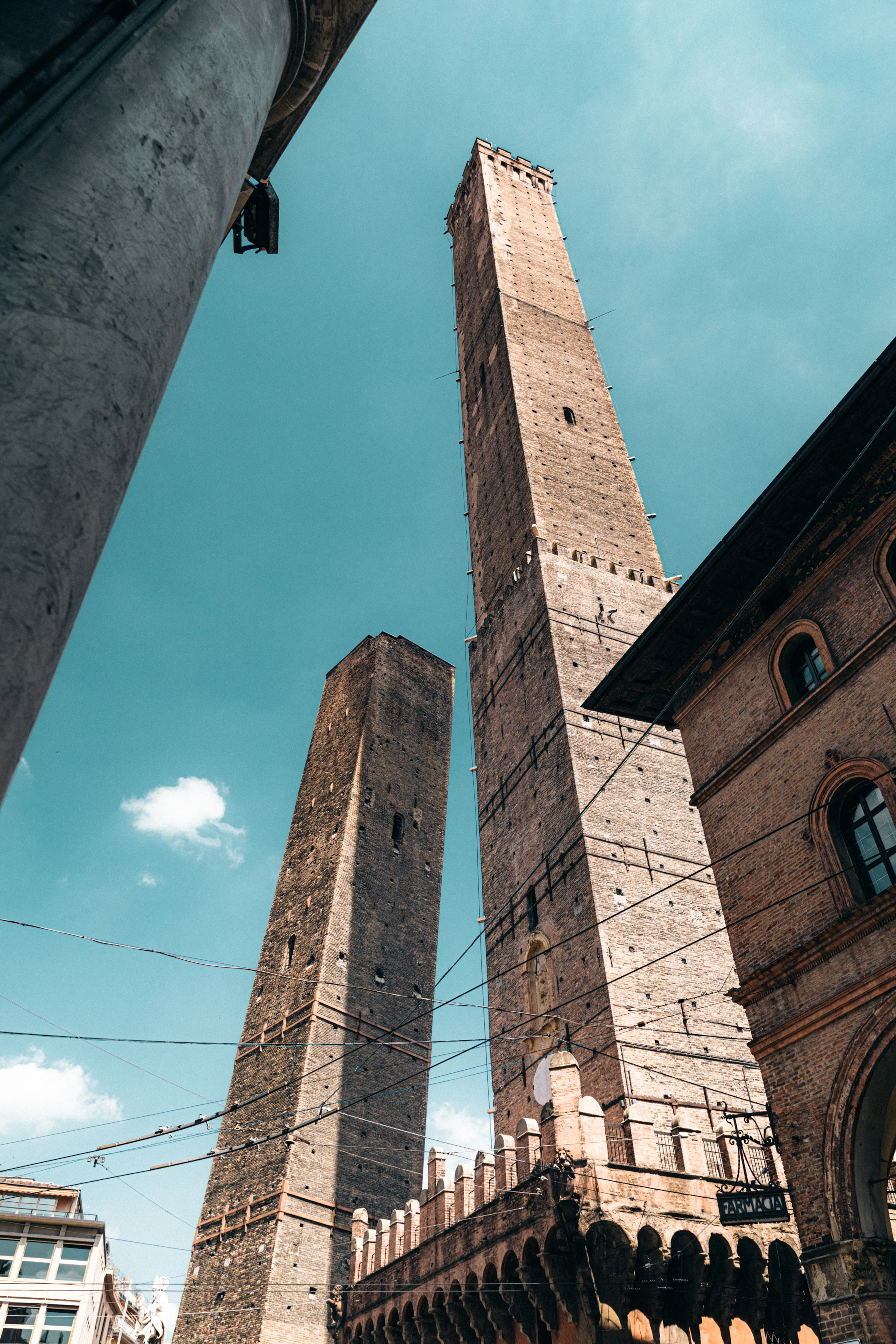 The Asinelli and Garisenda towers, Bologna