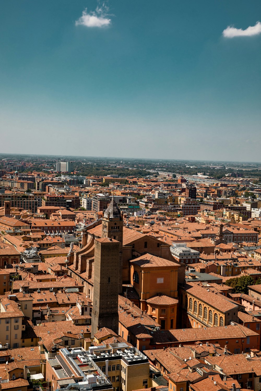 aerial view of city during daytime