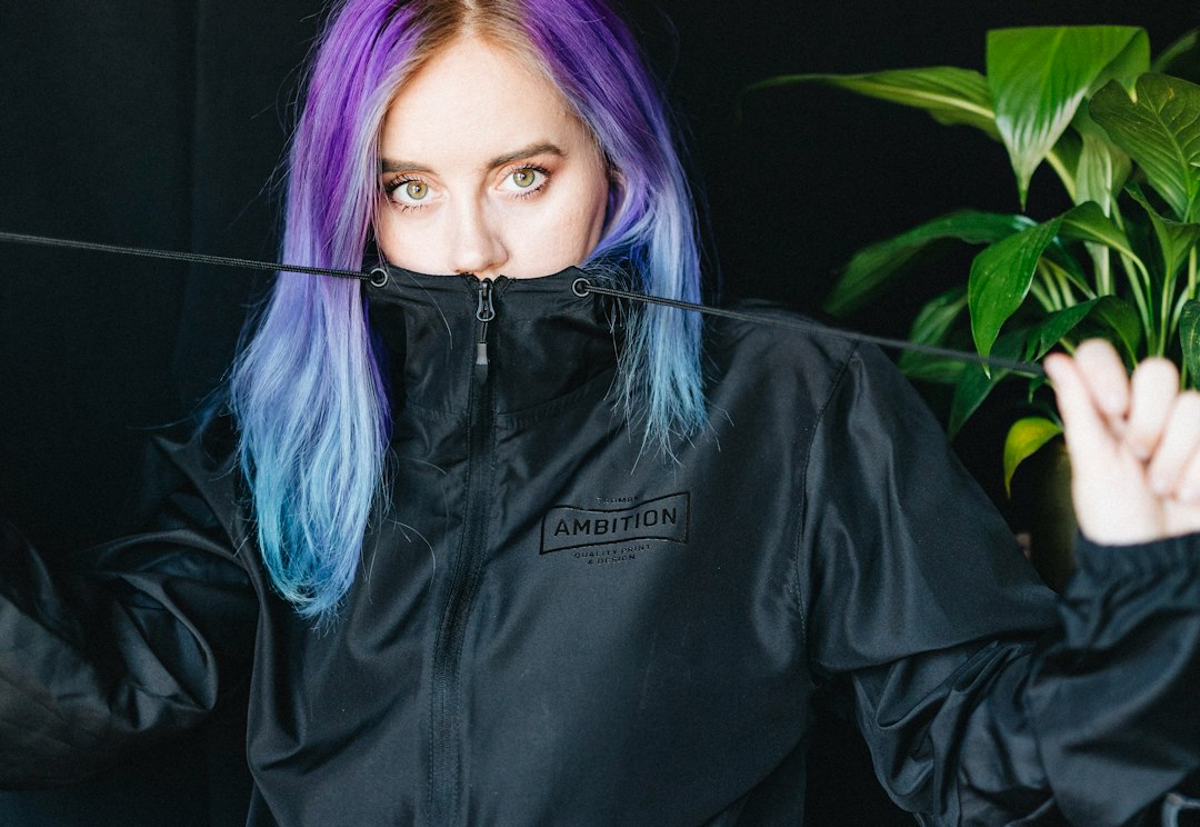 cycling rain jacket closeup
