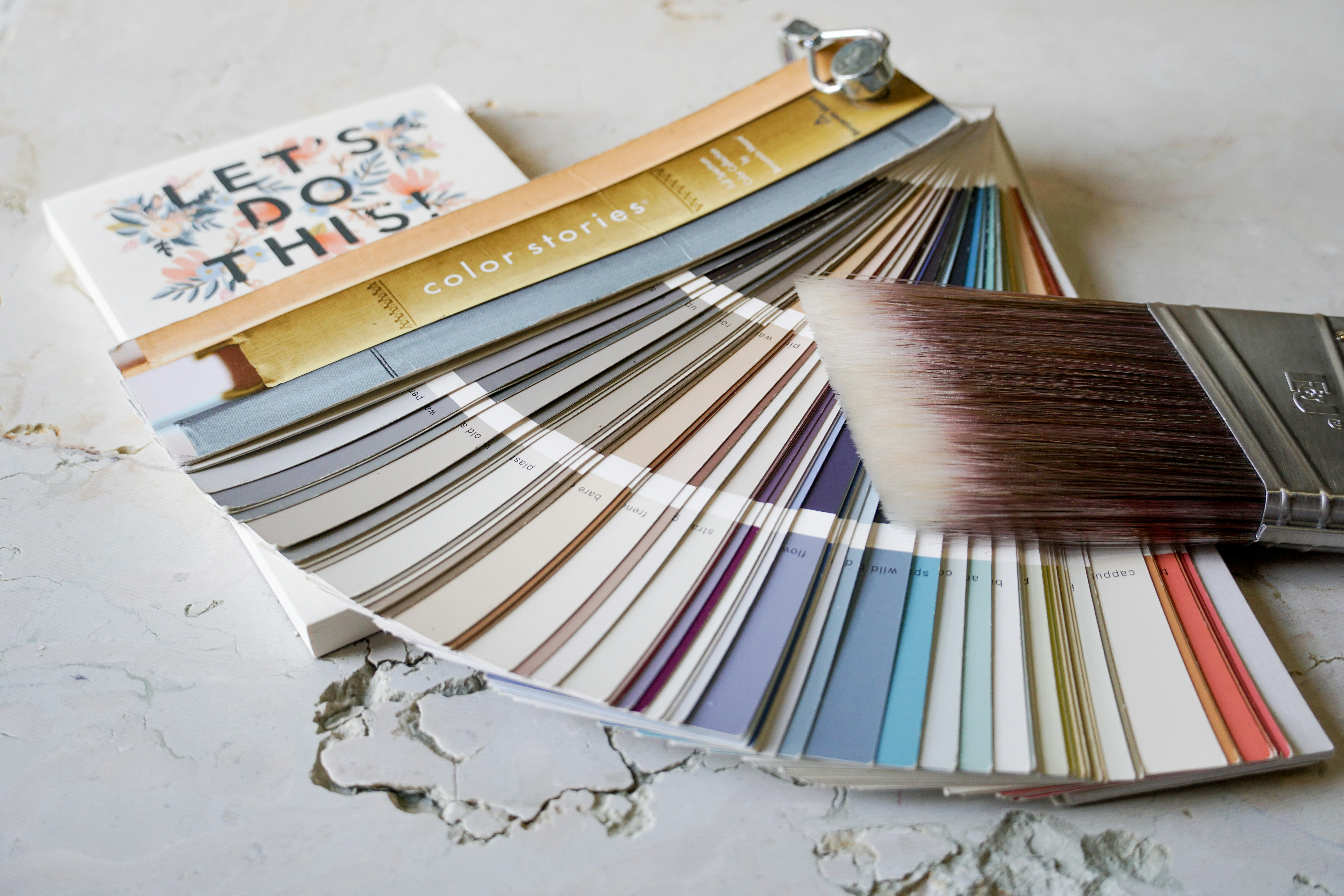 white and blue book on white table