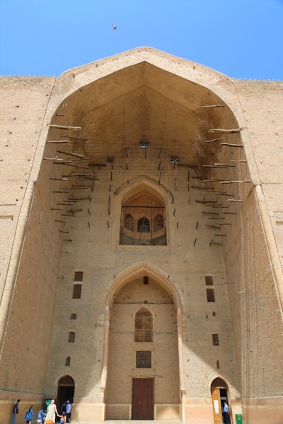 Mausoleum of Khoja Ahmed Yasawi - From Entrance, Kazakhstan