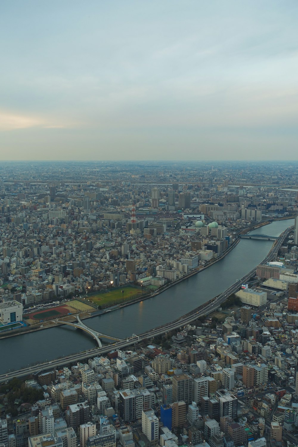 aerial view of city buildings during daytime