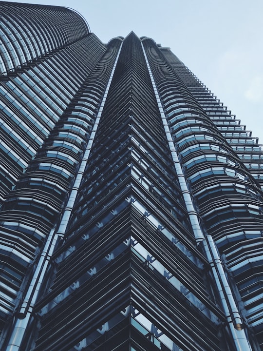 low angle photography of high rise building in Petronas Twin Towers Malaysia