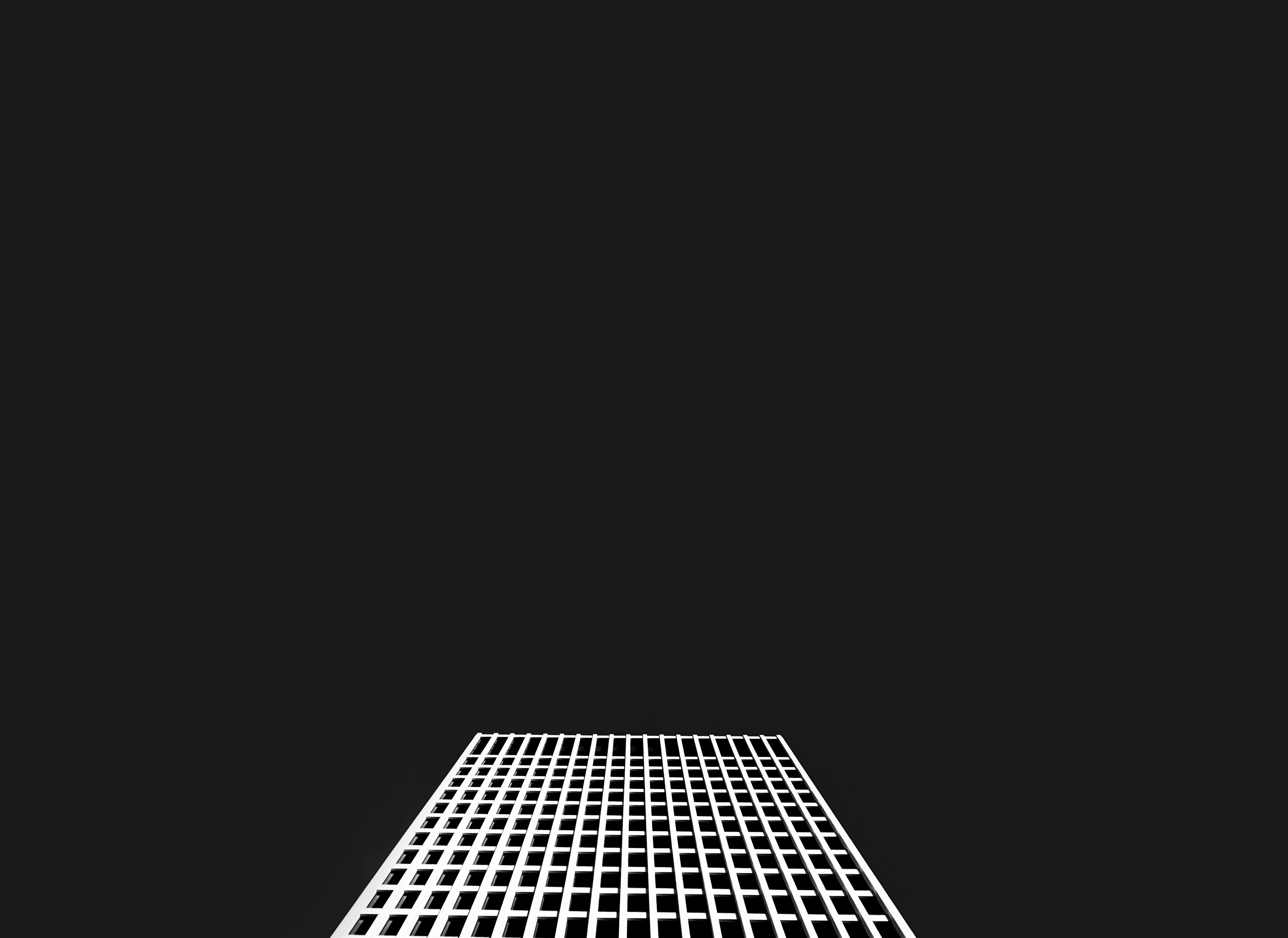 black and white checkered illustration