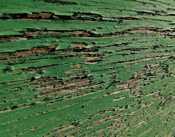 Photo showing the delicate process of aerogommage on a wooden surface.