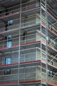 brown and white concrete building