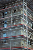 brown and white concrete building