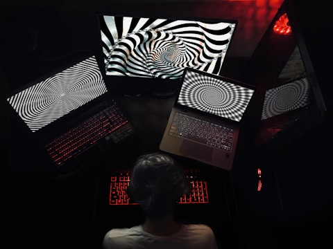 woman in white shirt sitting on chair