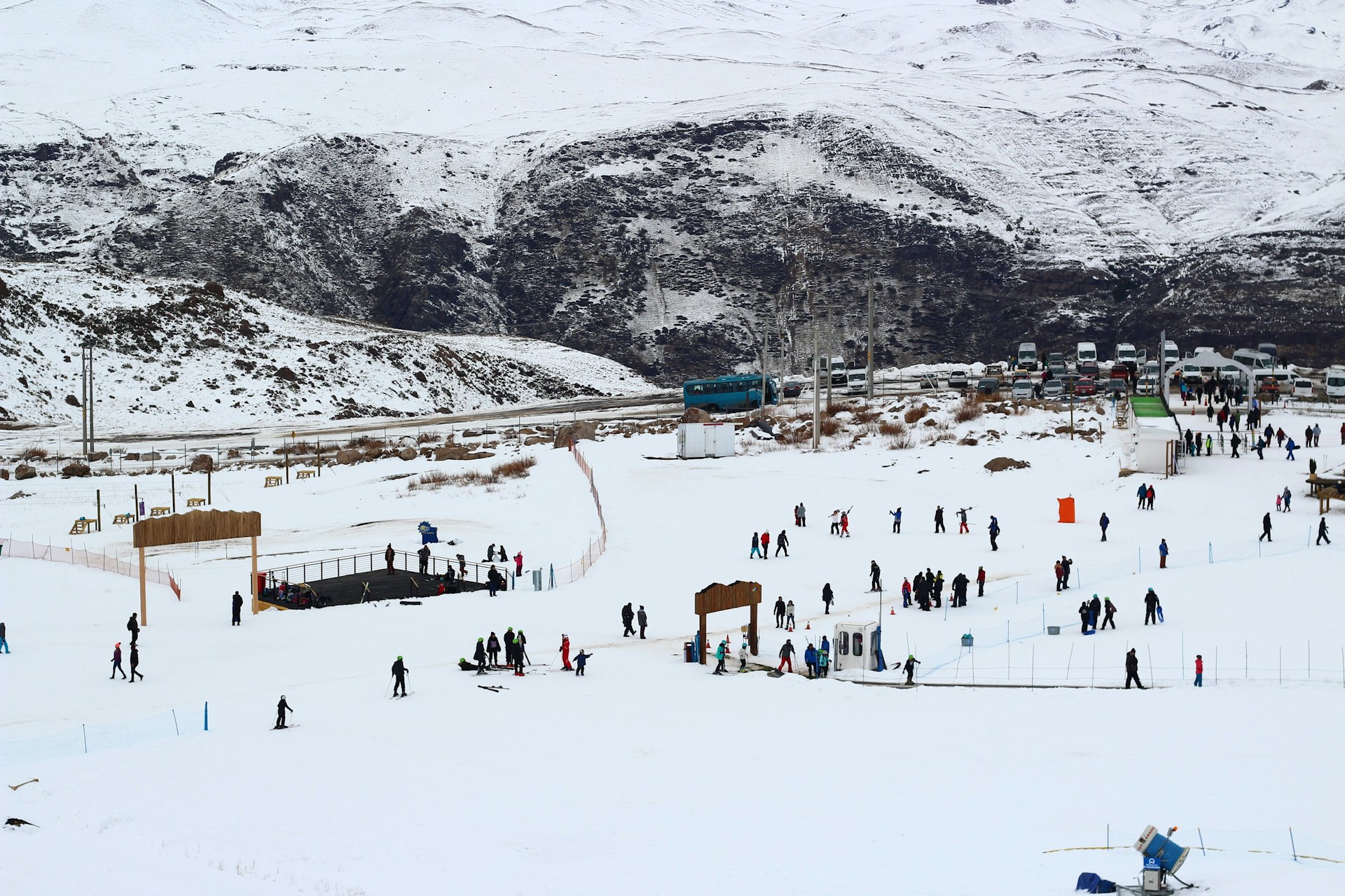 people on snow covered mountain during daytime