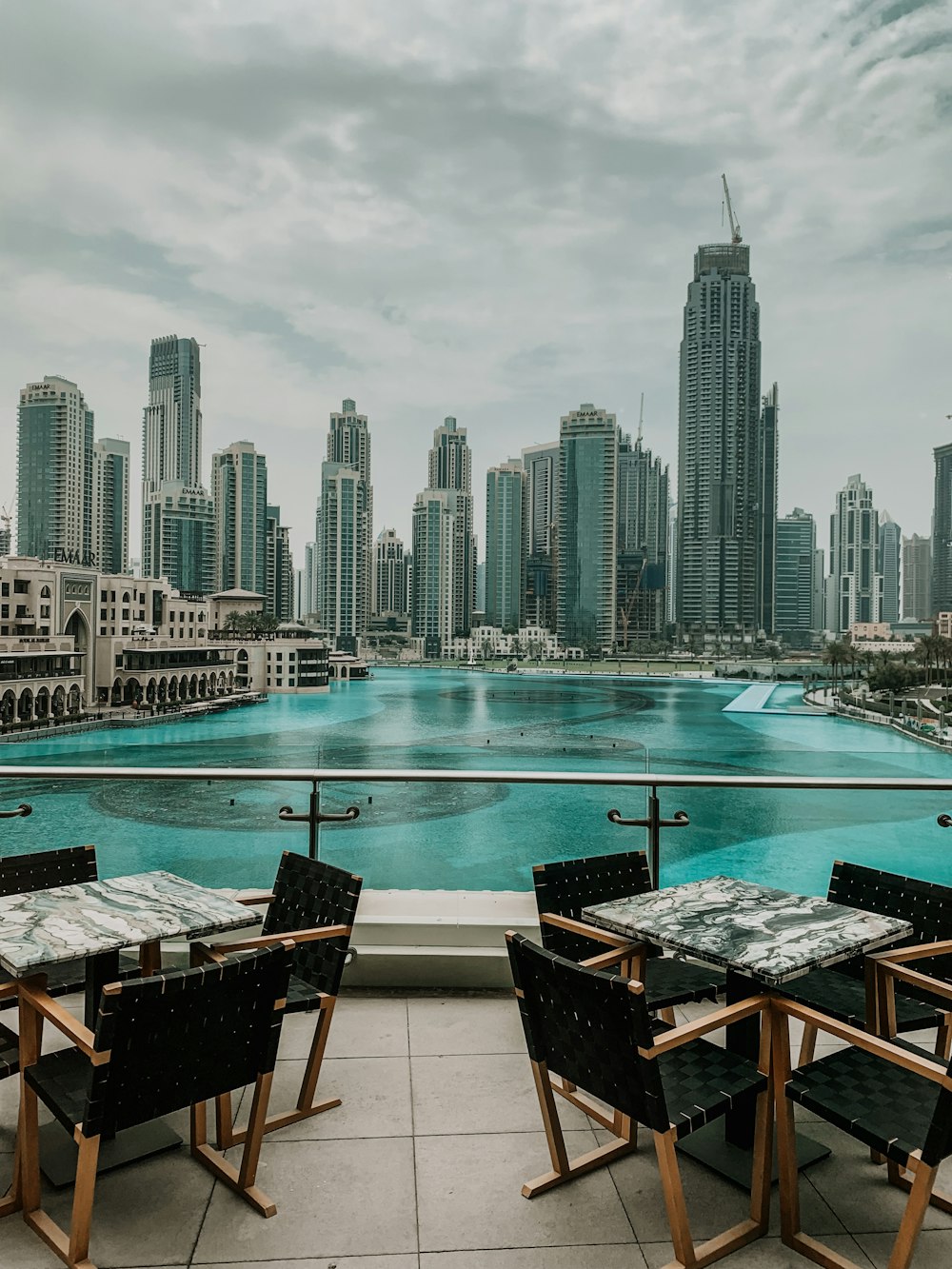 high rise buildings near body of water during daytime