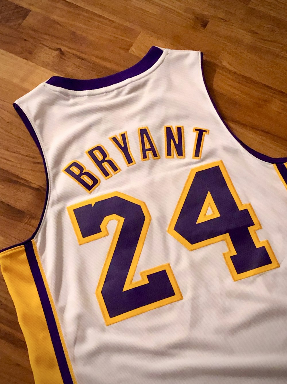 a basketball jersey with the number 24 on it