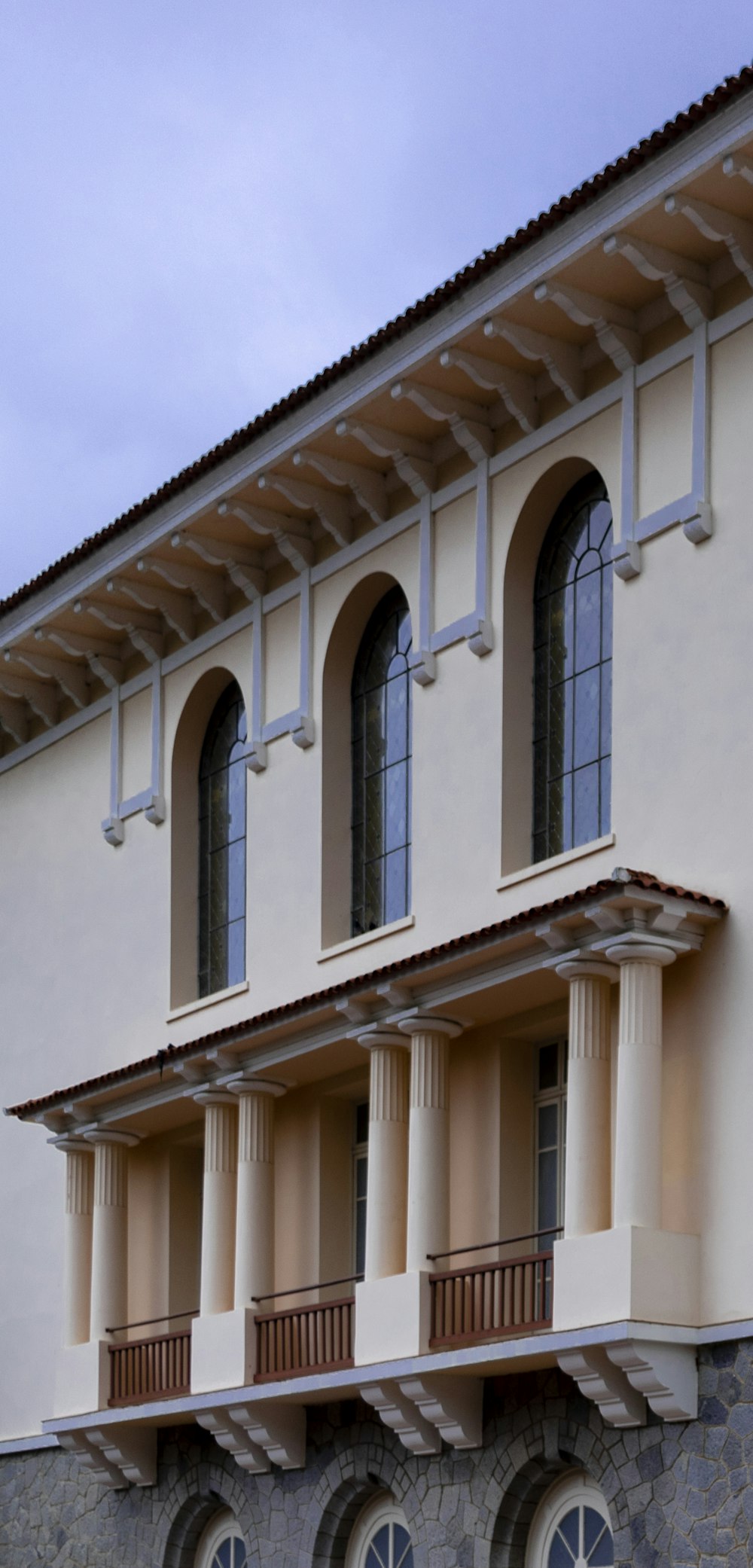 a building with a clock on the front of it