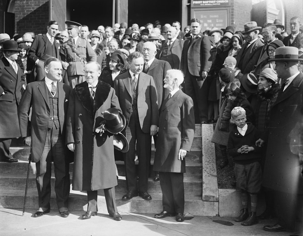 Le président et Mme Coolidge ont assisté à la cérémonie de Thanksgiving