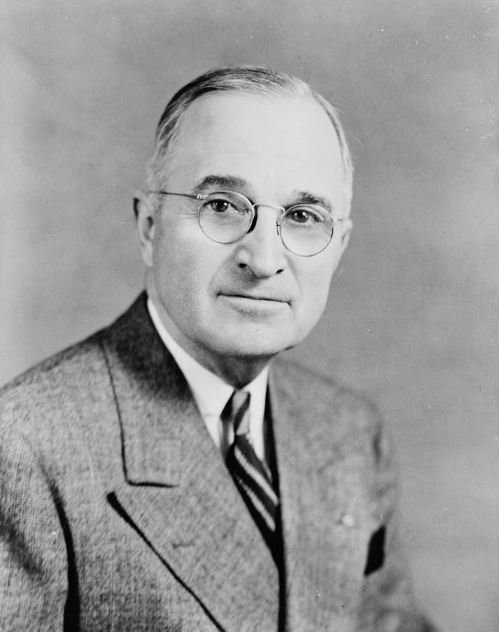     History and A biography Of  Harry S. Truman, the 33rd President of the United States