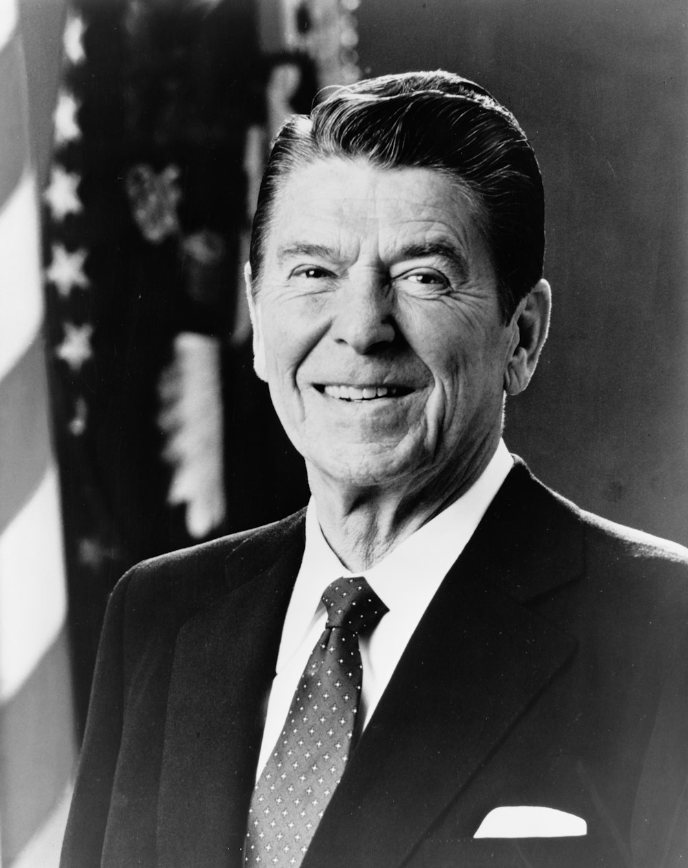 El presidente Ronald Reagan