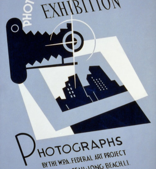 Photography exhibition Photographs by the W.P.A. poster