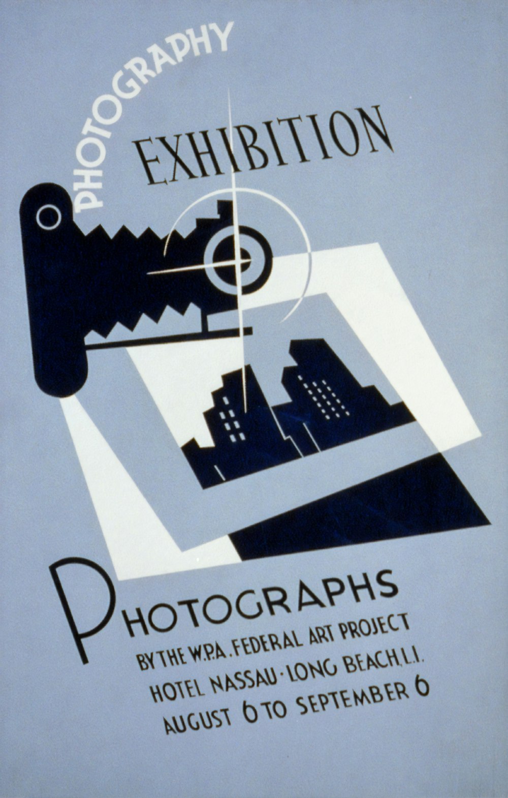 Photography exhibition Photographs by the W.P.A. poster