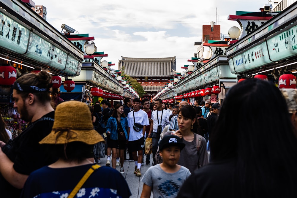 people walking on street during daytime