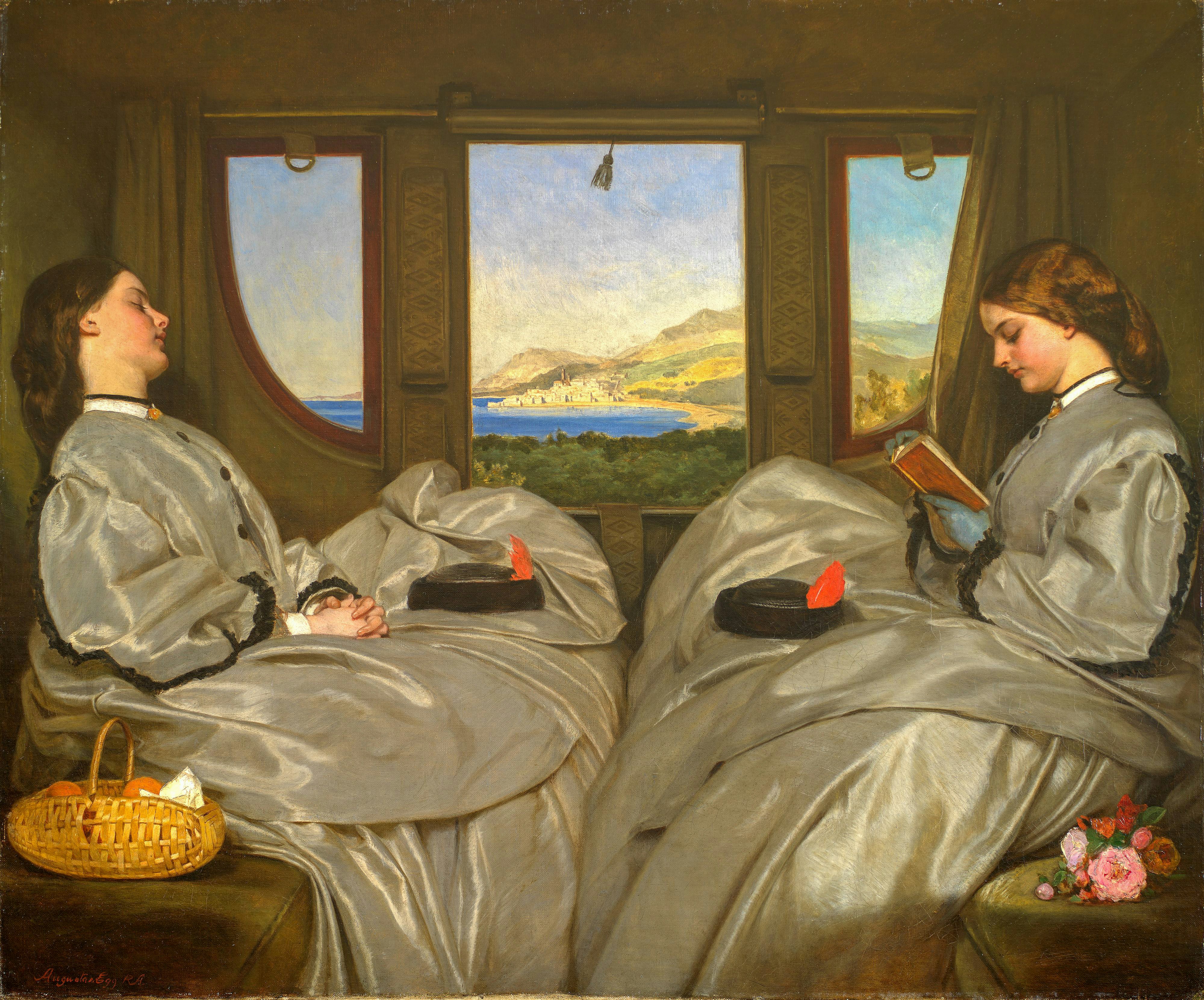 The Travelling Companions, 1862. Artist: Augustus Leopold Egg