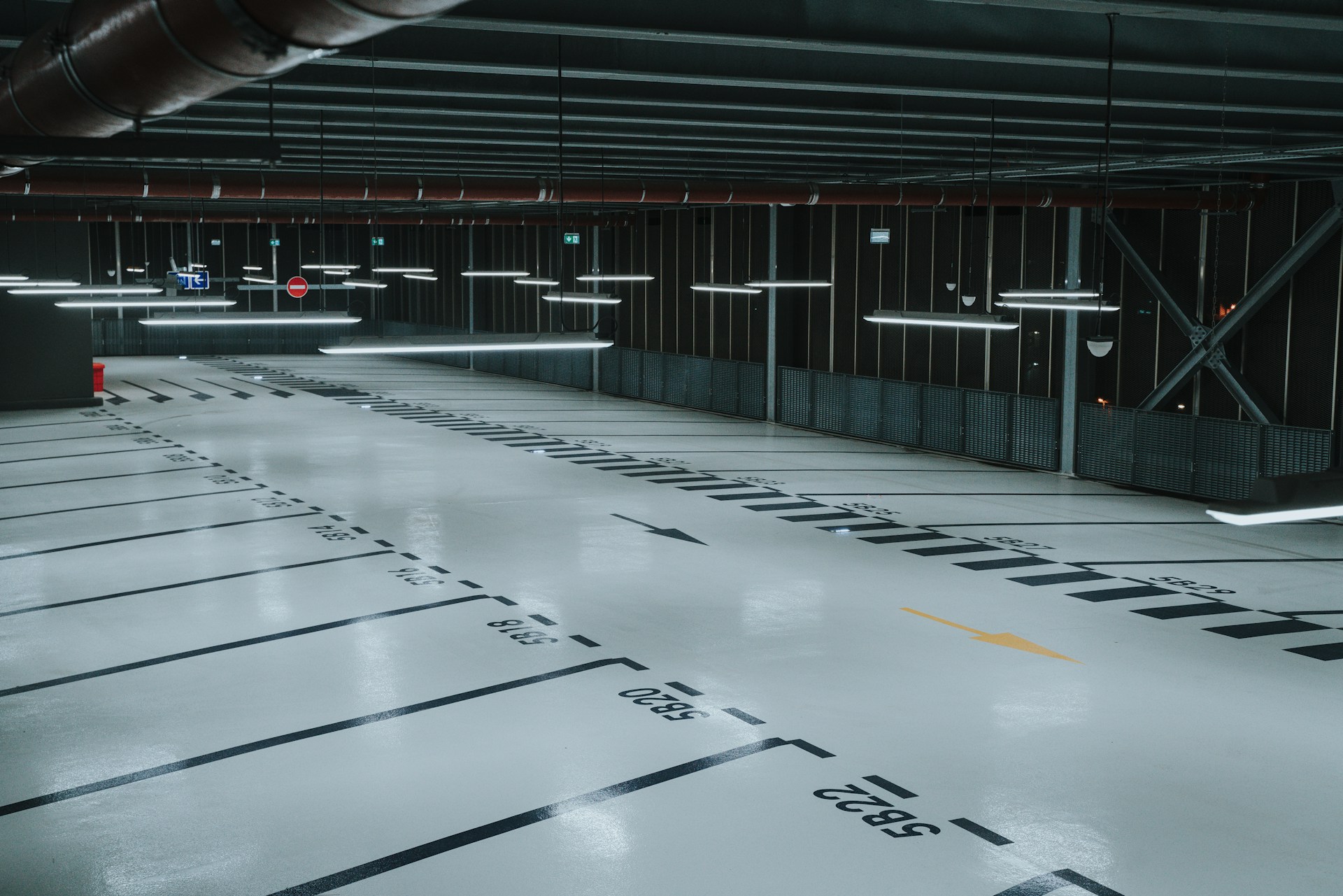 white and black floor tiles