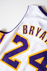 Kobe Bryant, Lakers NBA jersey #24