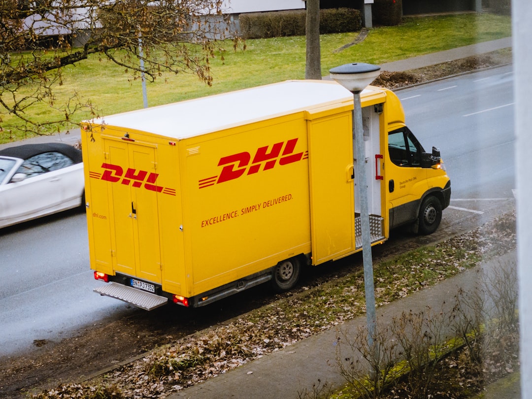 DHL van