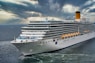 white cruise ship on sea under white clouds and blue sky during daytime