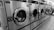 white front load washing machine