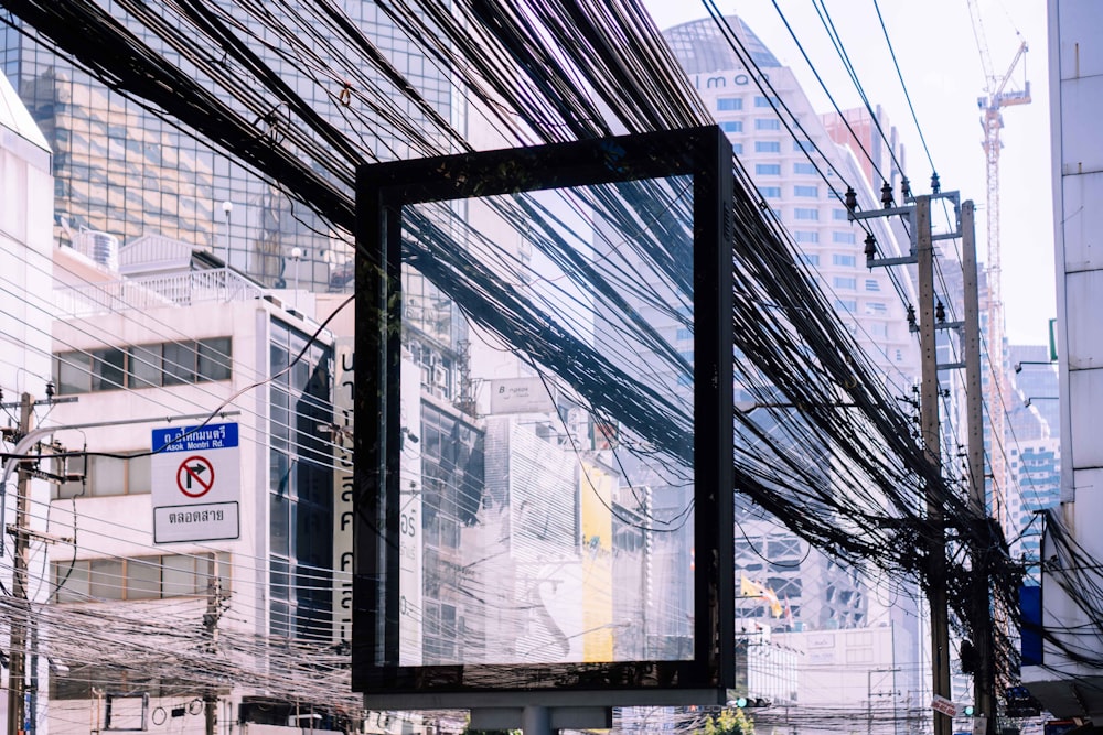 black framed glass window with glass panel