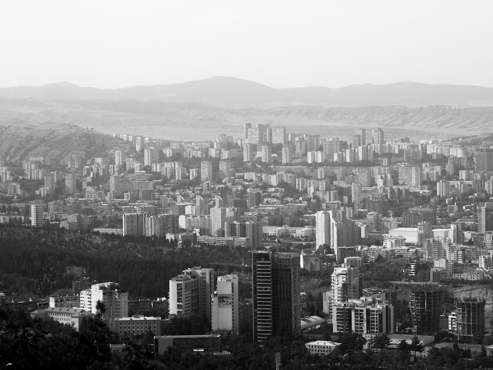 aerial view of city buildings during daytime