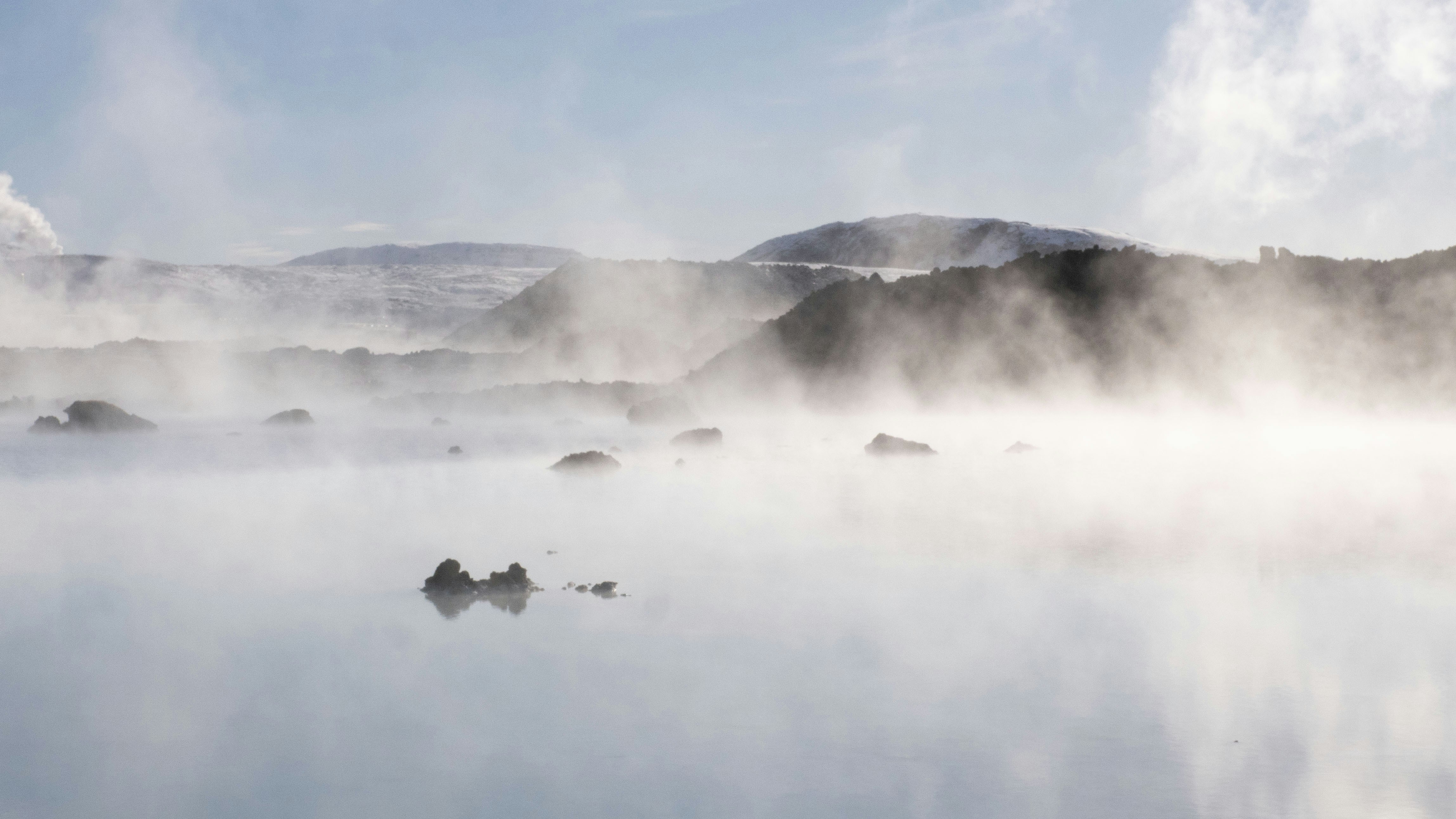 Nature produces the most astoundingly beautiful images: the swirling lava of a volcano, palm trees against a blue sky, snow-capped mountains towering above. Unsplash has magnificent , high-quality photos of all the delights that nature has to offer.