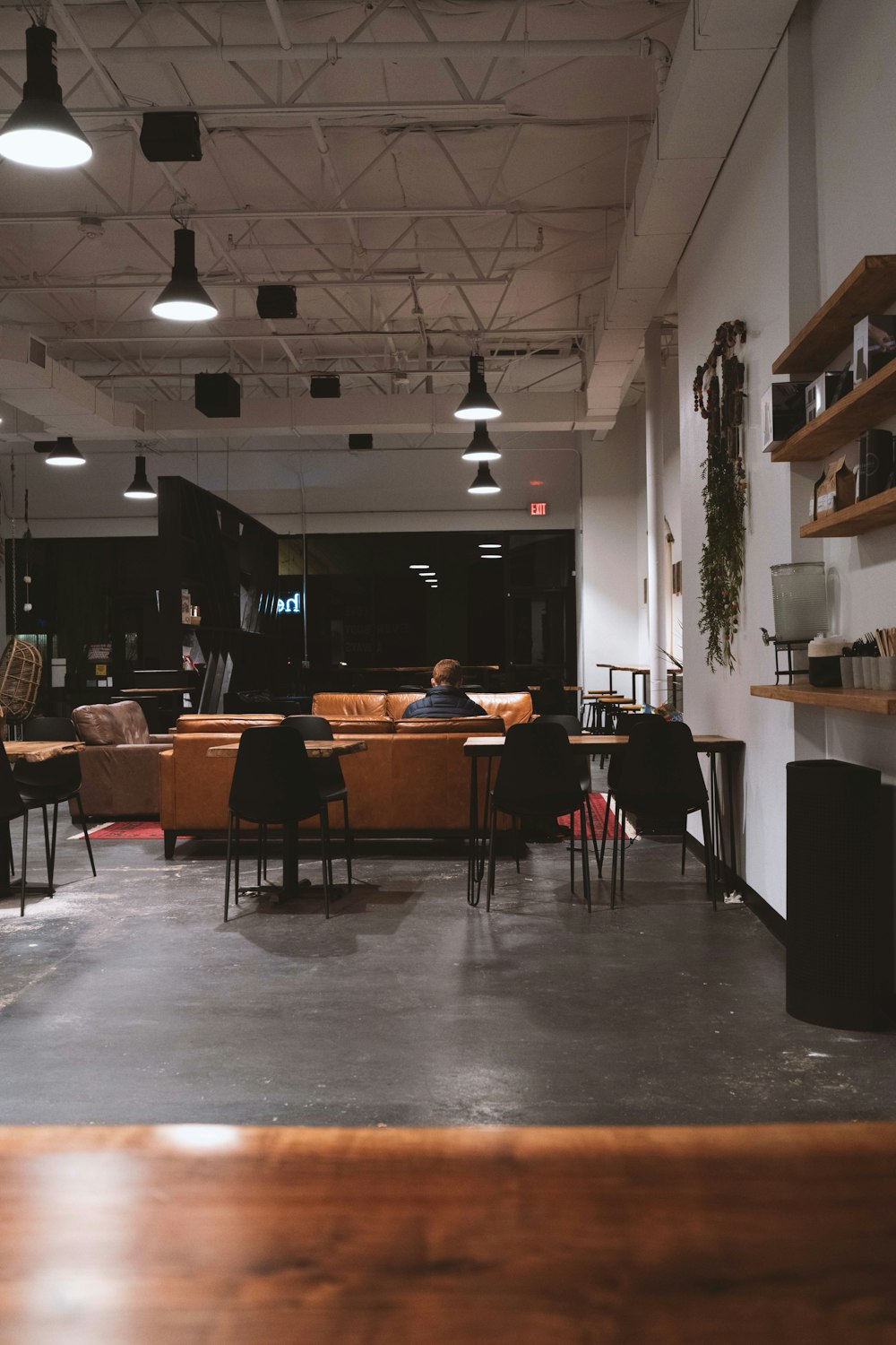 brown wooden table and chairs